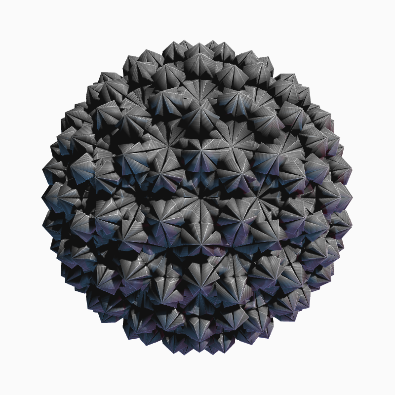 Digital Gothic: Virus #4 static token preview
