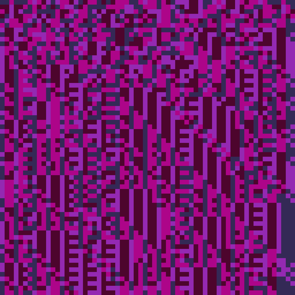 Blending Neighbors Cellular Automata #9 static token preview
