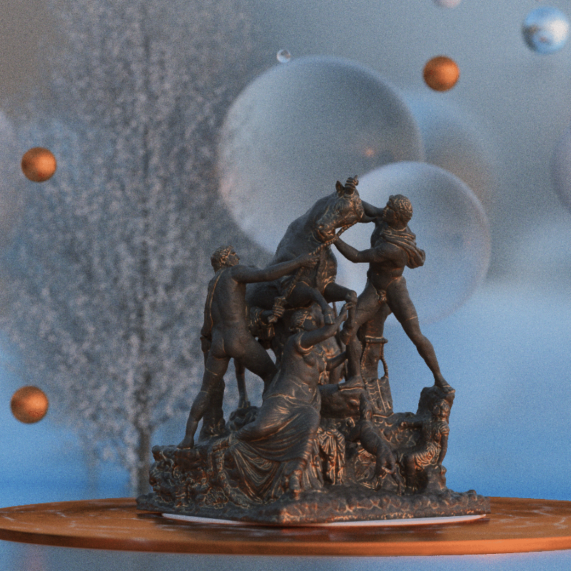 Statues of History #25 static token preview