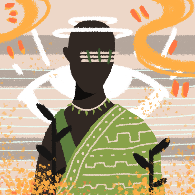 African Idols #2 static token preview