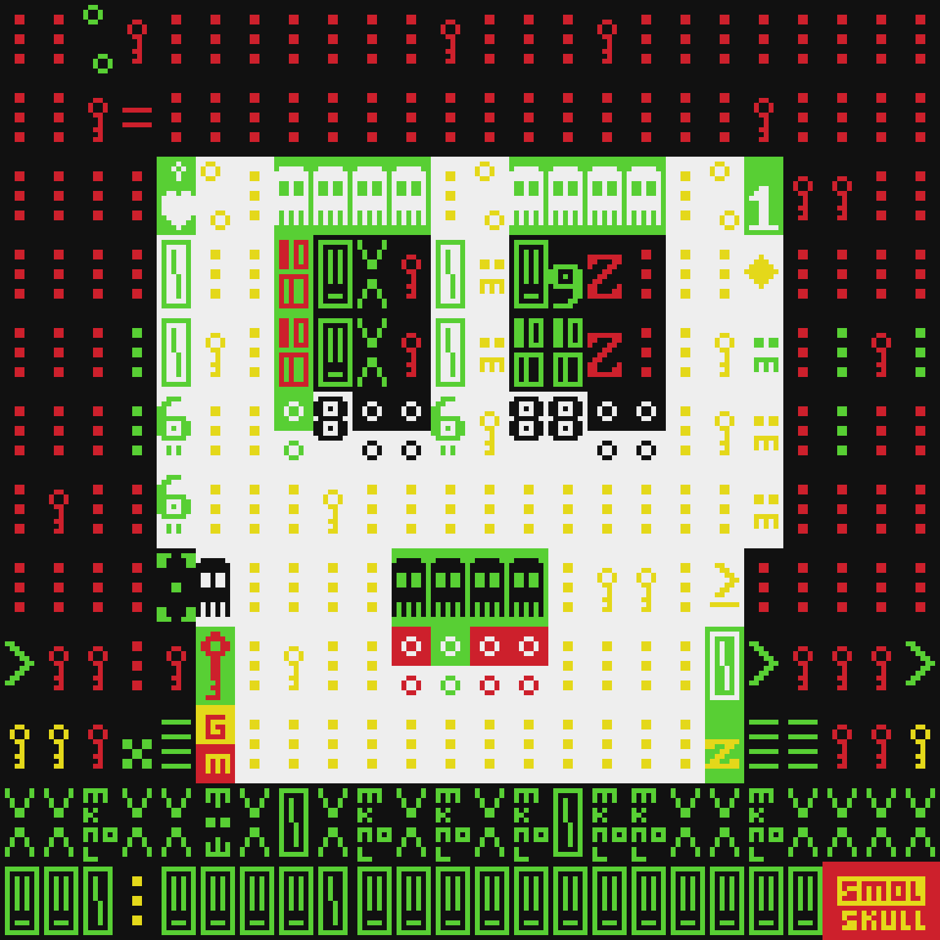 ASCII-SMOLSKULL #183 static token preview