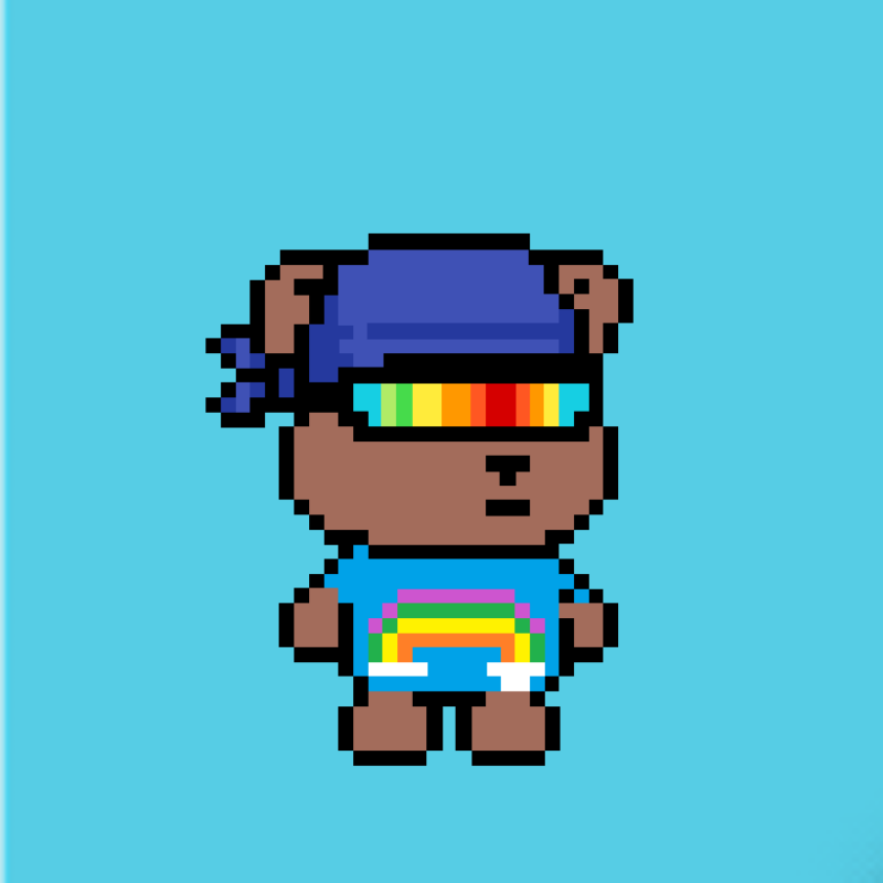 tiny teds #14 static token preview
