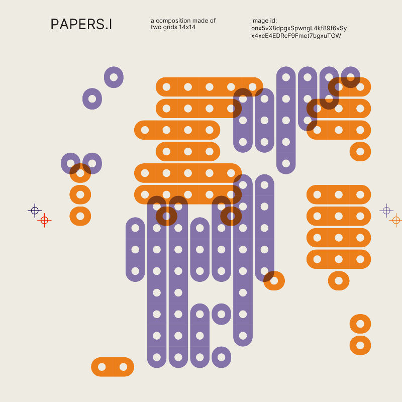 PAPERS.I #15 static token preview