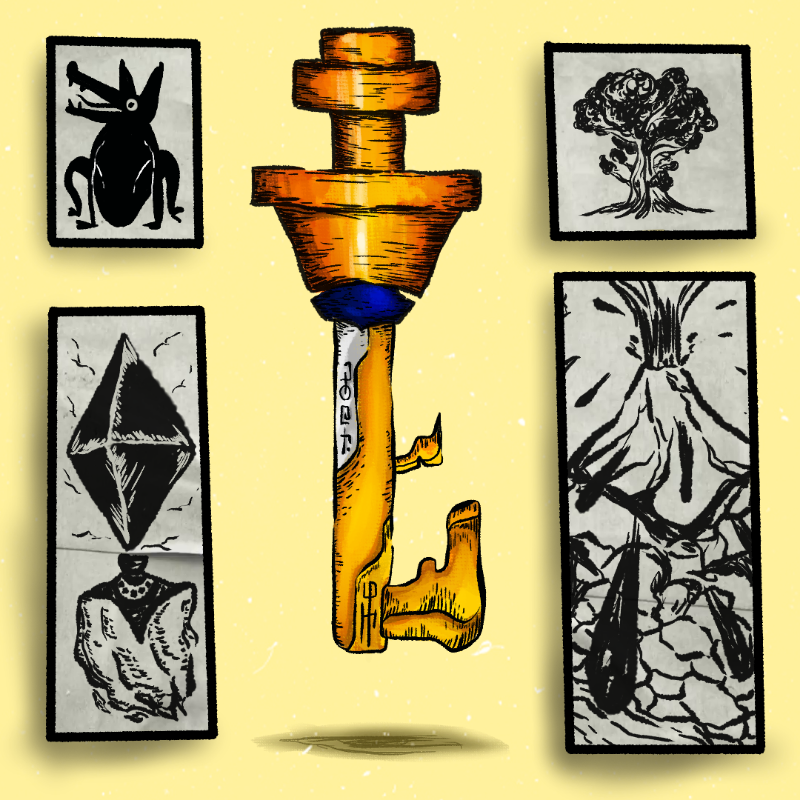 Dungeon Keys #7 static token preview
