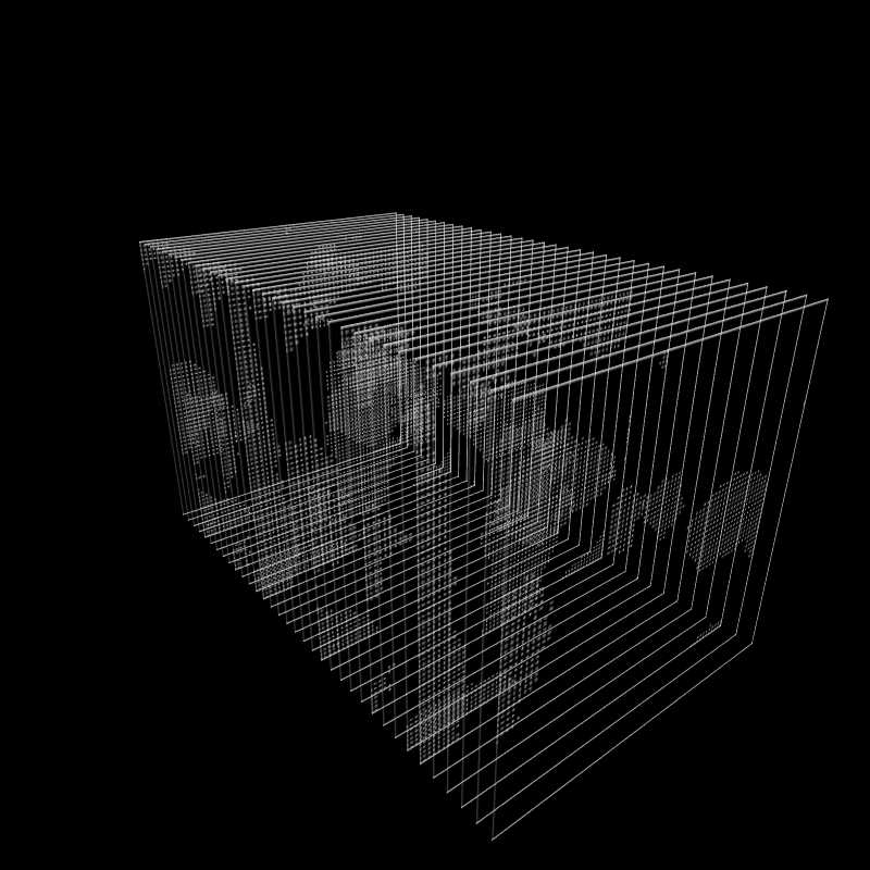 z-pattern : stacked noise #12 static token preview