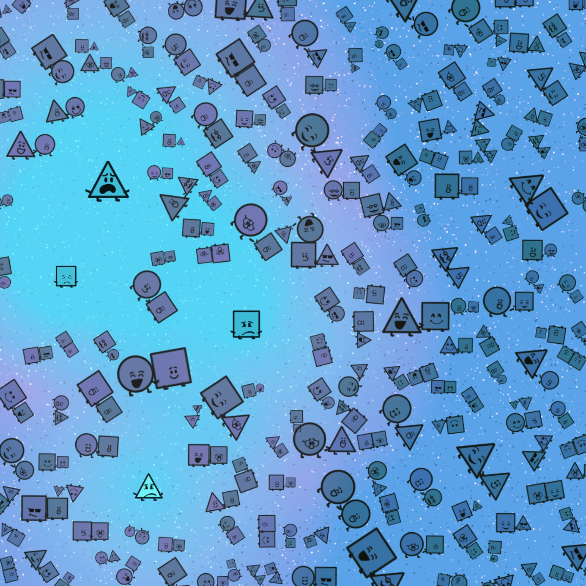 Lonely Shapes #16 static token preview