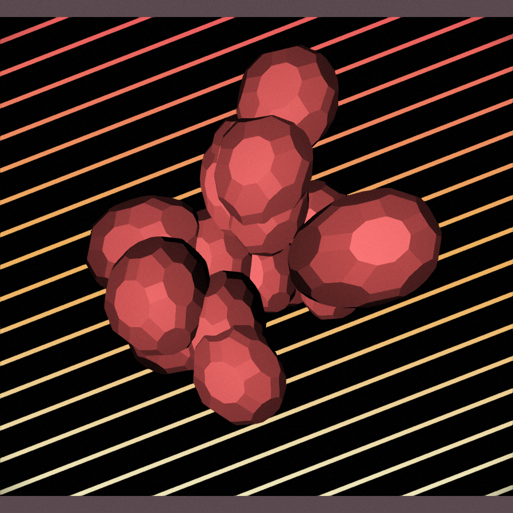 purzOS - Lowpoly Lava Lamp #2 static token preview