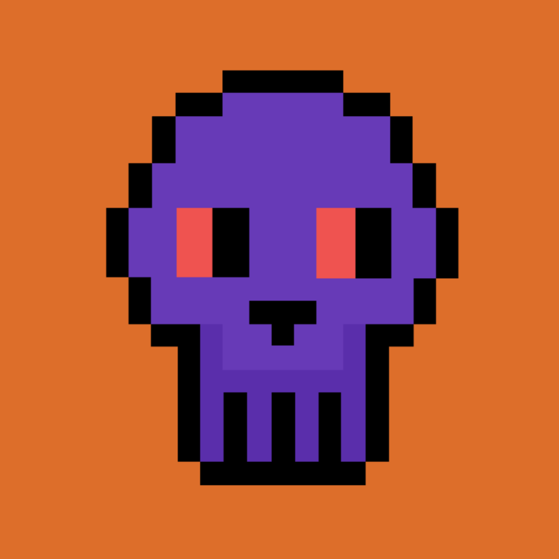 Lucky Skulls #4 static token preview