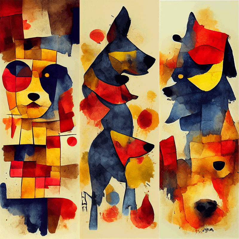AI Dogs #3 static token preview