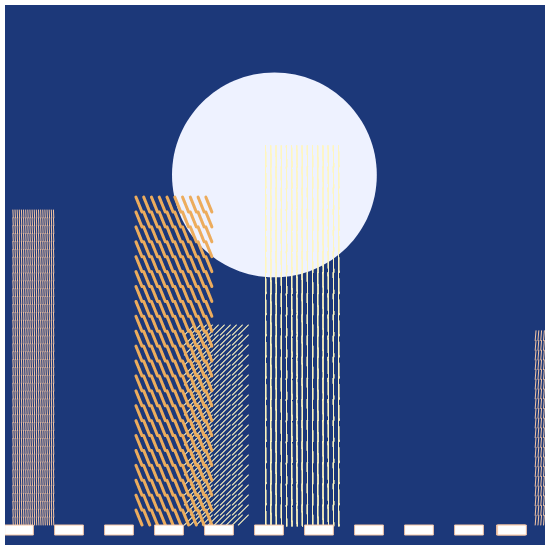 The city of abstractions #5 static token preview