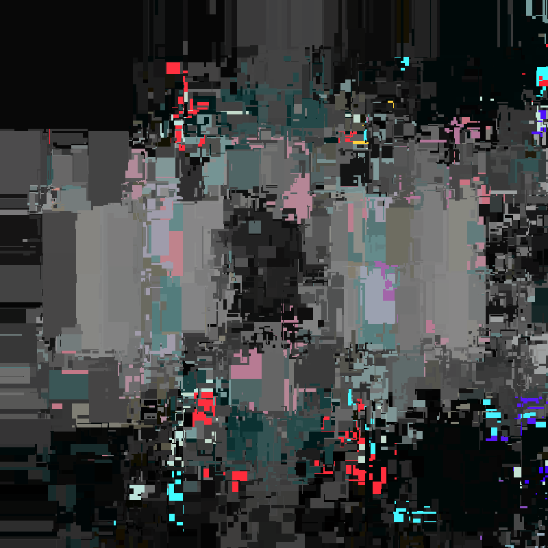 Glitchy feedback void #2 static token preview