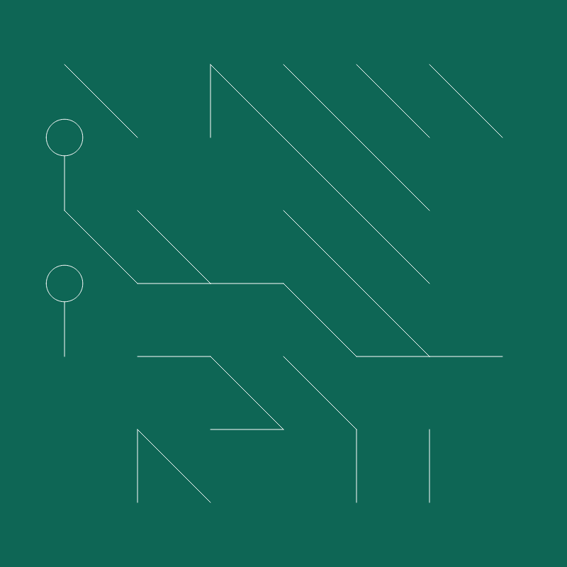Generative Blueprint : Printed Circuit #5 static token preview