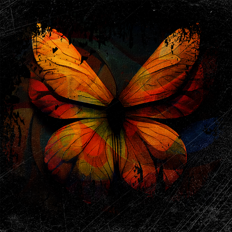 AI Butterfly #14 static token preview