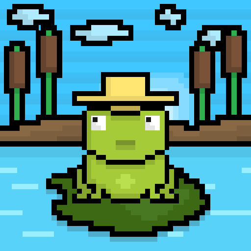 Pixel Frogs #6 static token preview