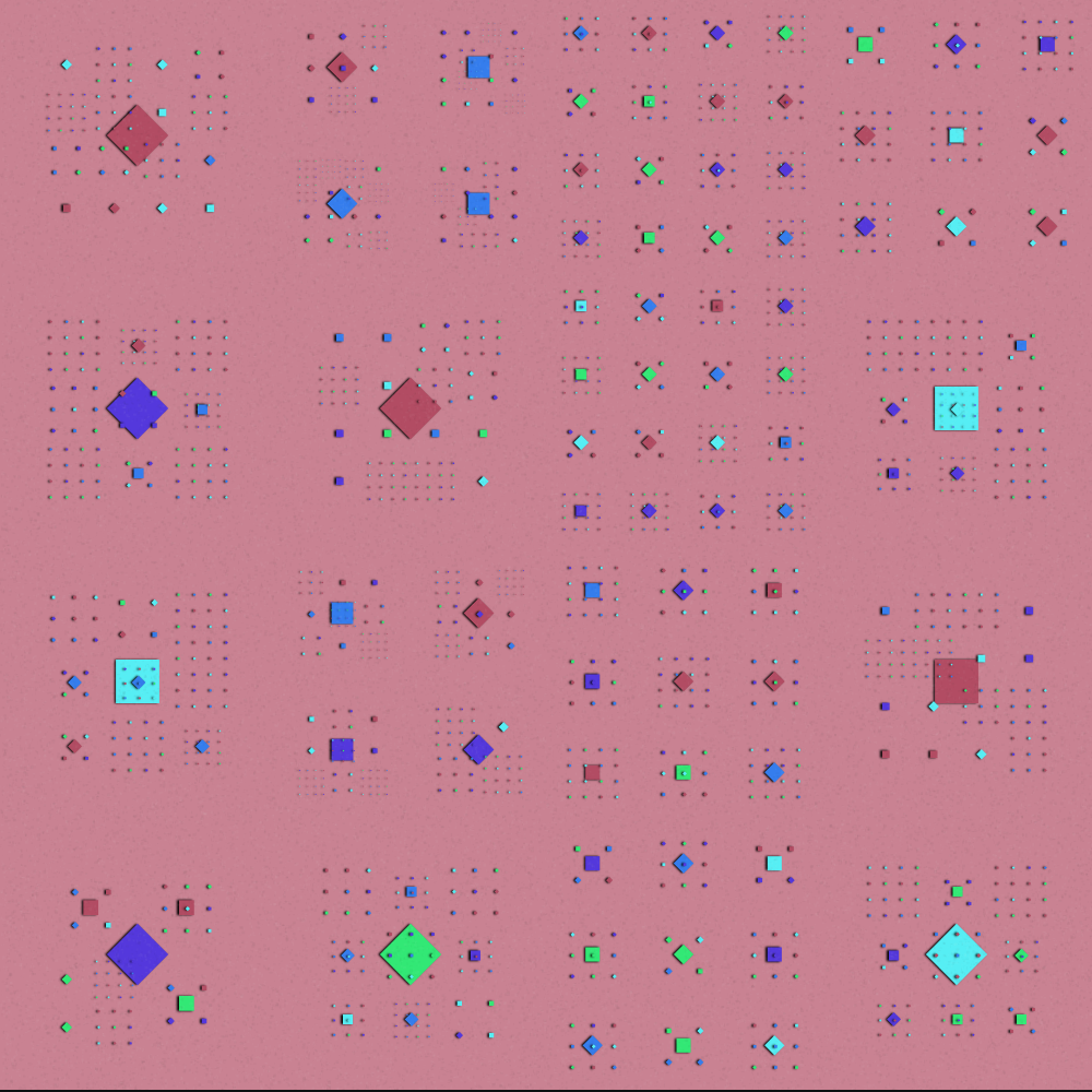 Square pattern v2 #10 static token preview
