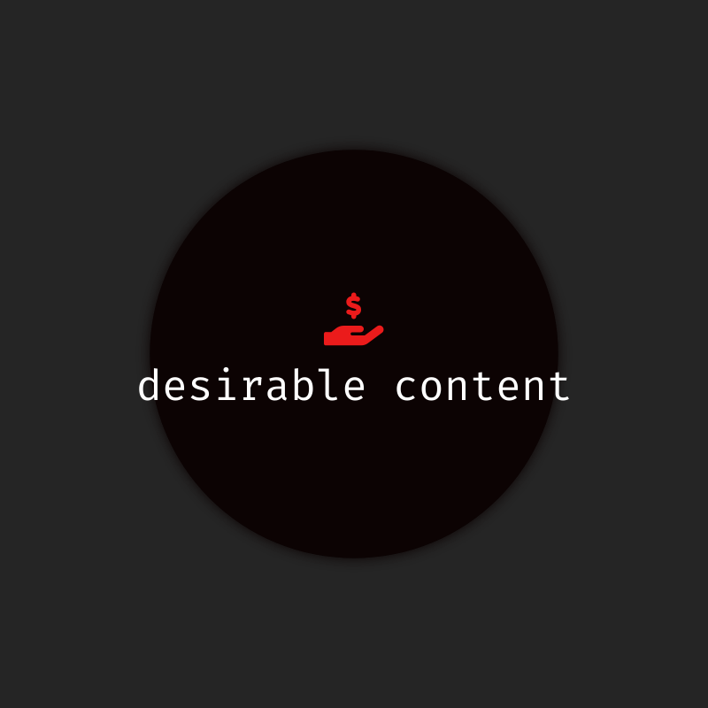 desirable content #23 static token preview