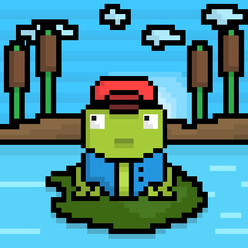 Pixel Frogs #19 static token preview