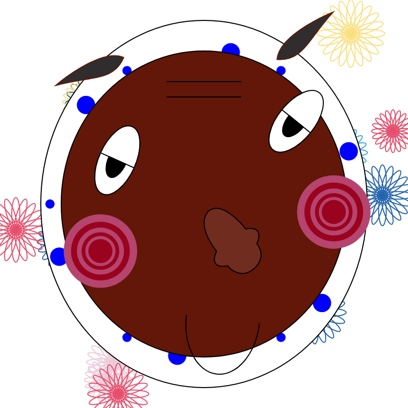Fukuwarai (福笑い) #6 static token preview