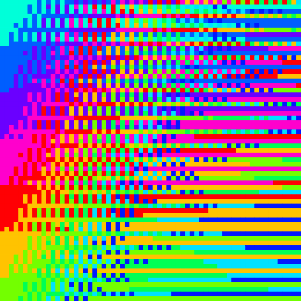 Rainbow Maffs! #6 static token preview