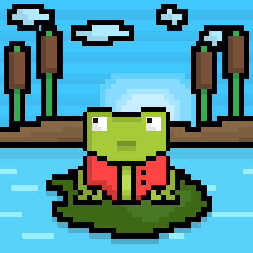 Pixel Frogs #13 static token preview
