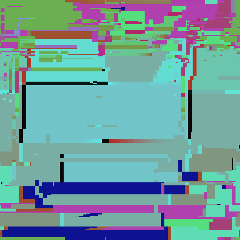 Cascade automata, pixel nature #18 static token preview