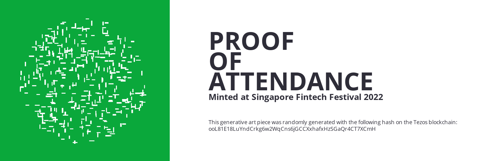SFF2022 Proof of Attendance Token #746 static token preview