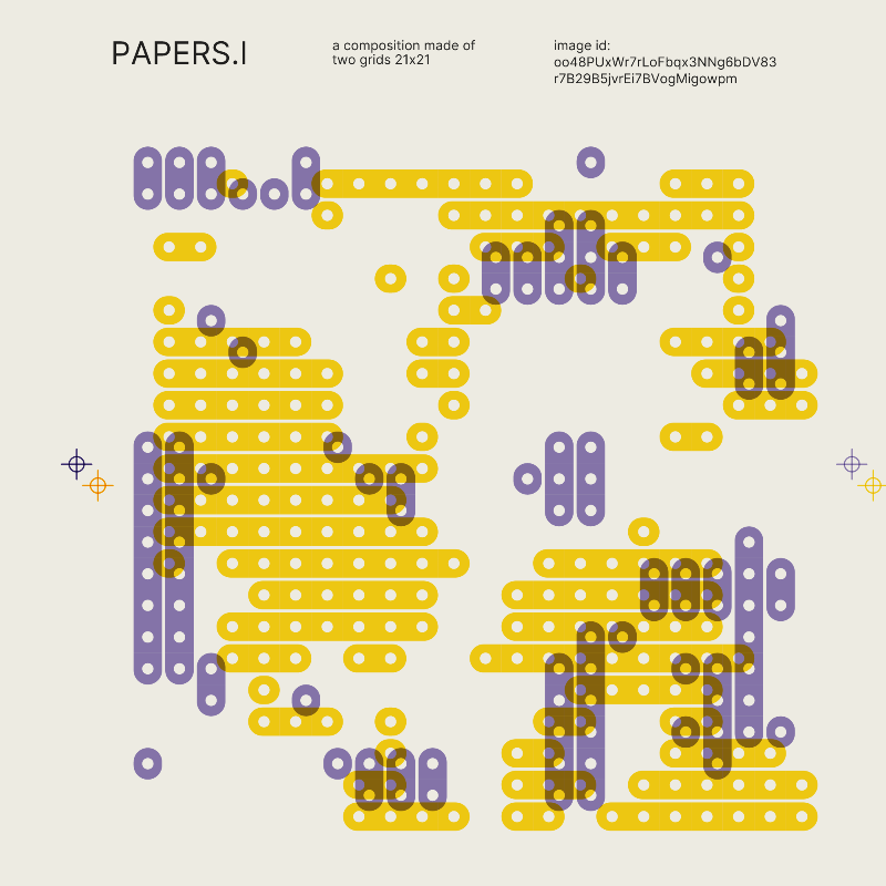 PAPERS.I #5 static token preview