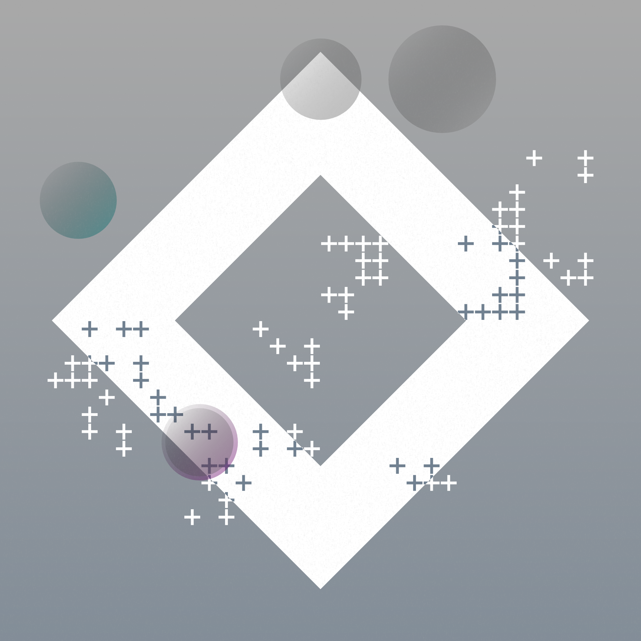 Hazy Shapes #11 static token preview