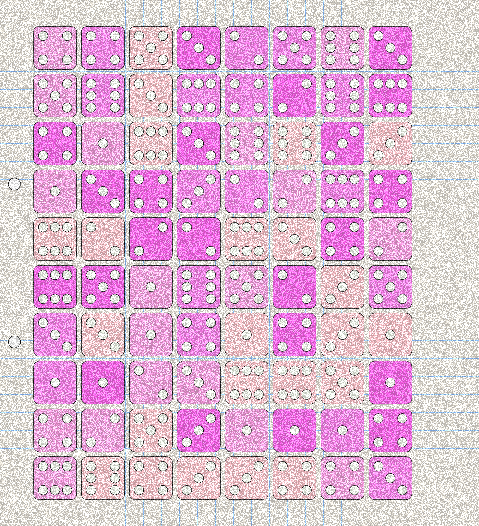 sketchbook page 6: dice roll #14 static token preview
