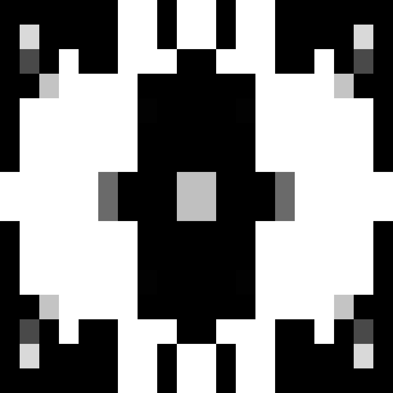 QR Glyphs Invaders #18 static token preview