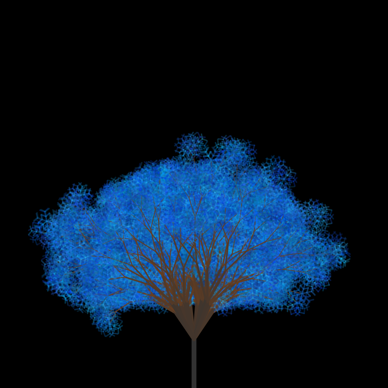 snowflake tree #9 static token preview
