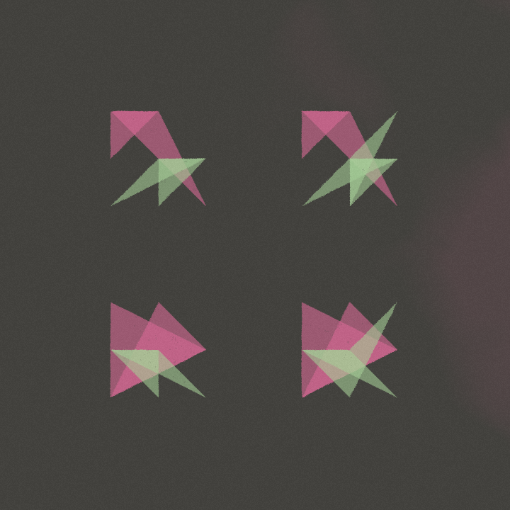 Origami. #18 static token preview
