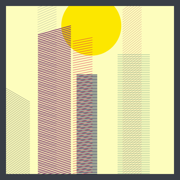 Abstract city #22 static token preview