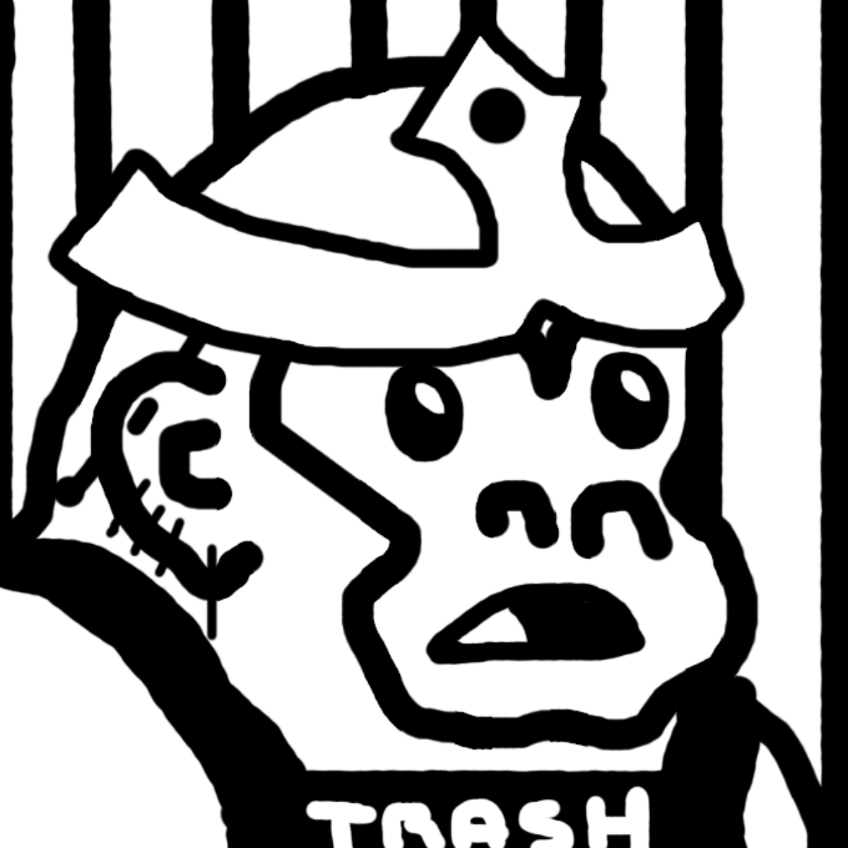 Trash Kongz #23 static token preview