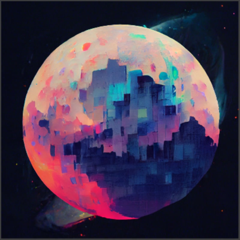 Moon Study #3 static token preview
