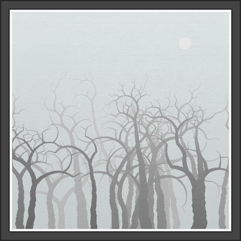 The Foggy Trees #4 static token preview