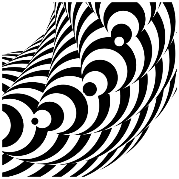 Op Art Generator II #1 static token preview