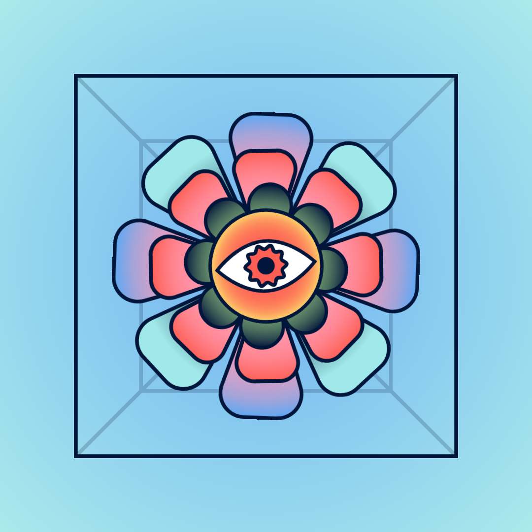 NOWHERE FLOWER #9 static token preview