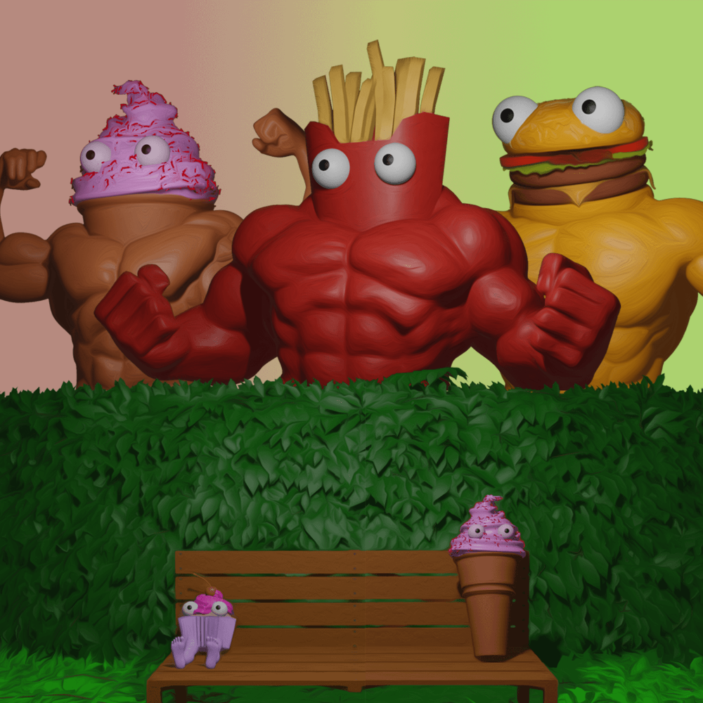 Buff Bois #24 static token preview