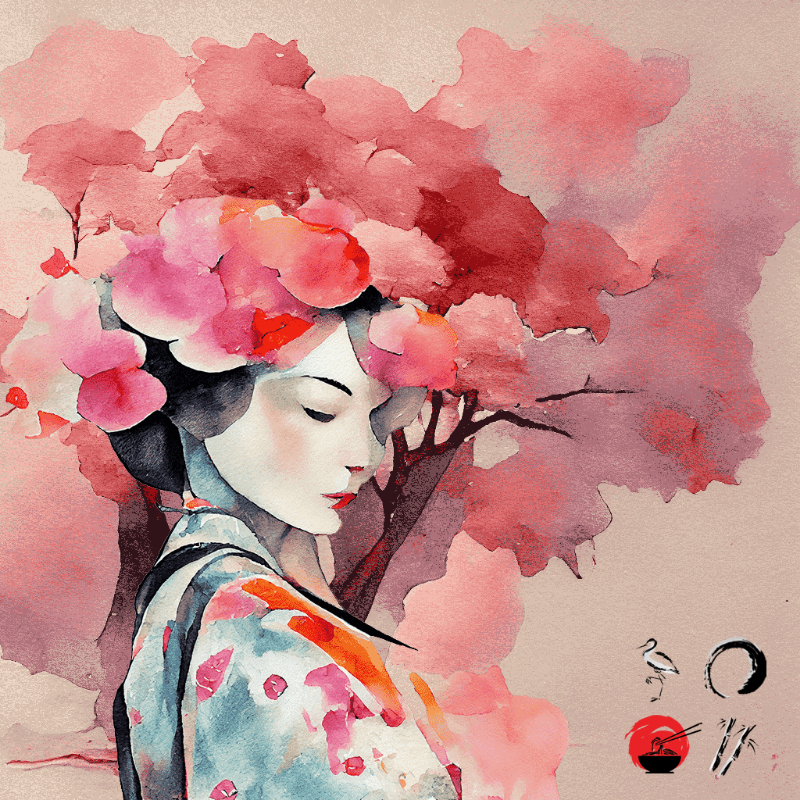 Pink Geisha #13 static token preview