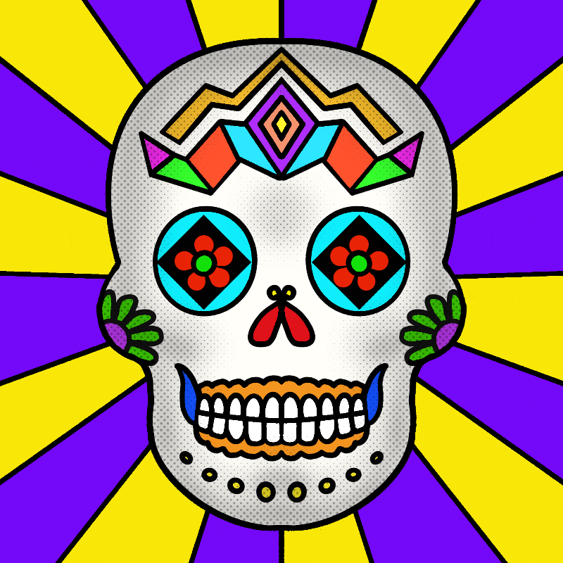 Sugar Skulls #11 static token preview
