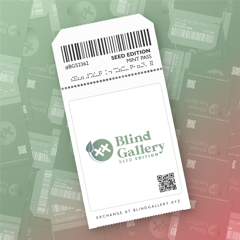 Blind Gallery Mint Pass (Seed Edition) #17 static token preview