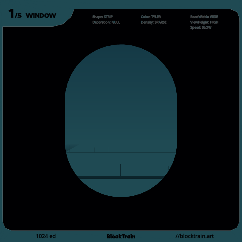 BlockTrain Window #291 static token preview