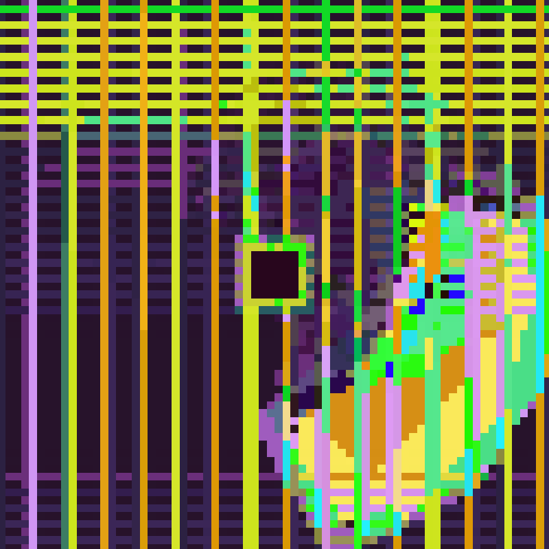 Psychedelic Pixels #21 static token preview