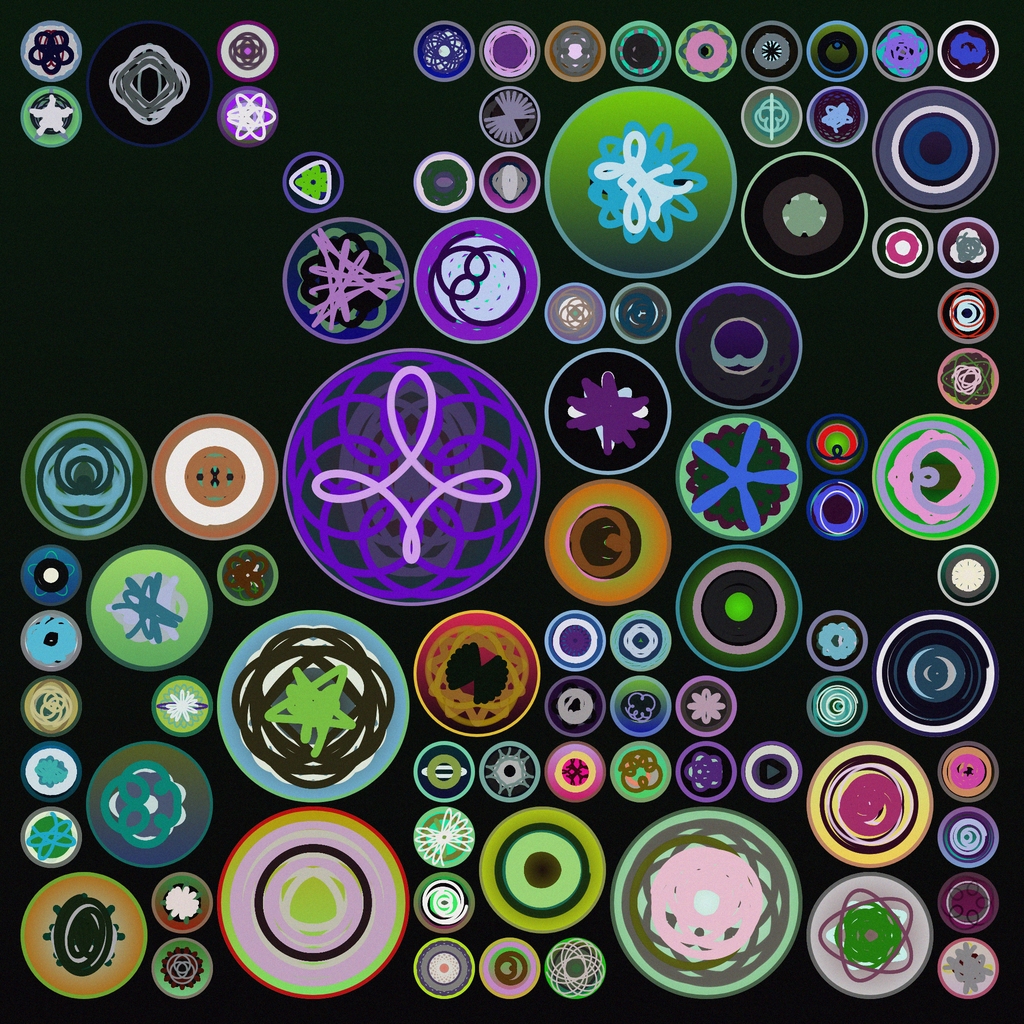 Spirography #4 static token preview