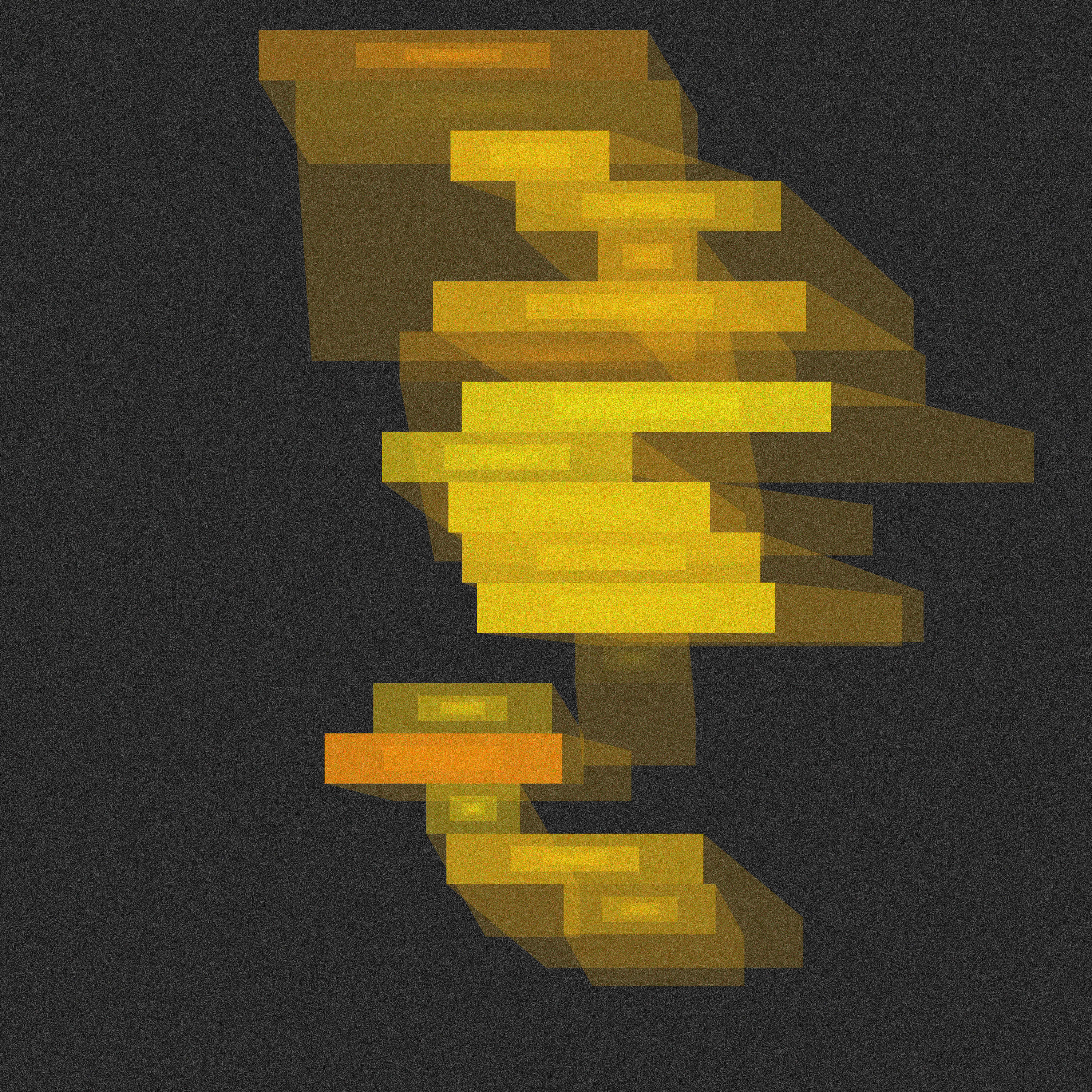 shadow golden blocks #2 static token preview