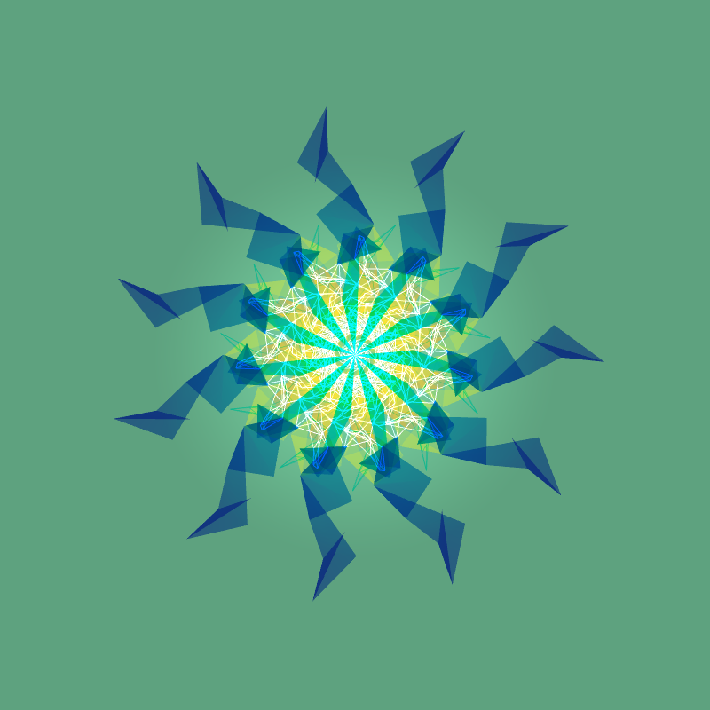 Color Time Mandala #12 static token preview