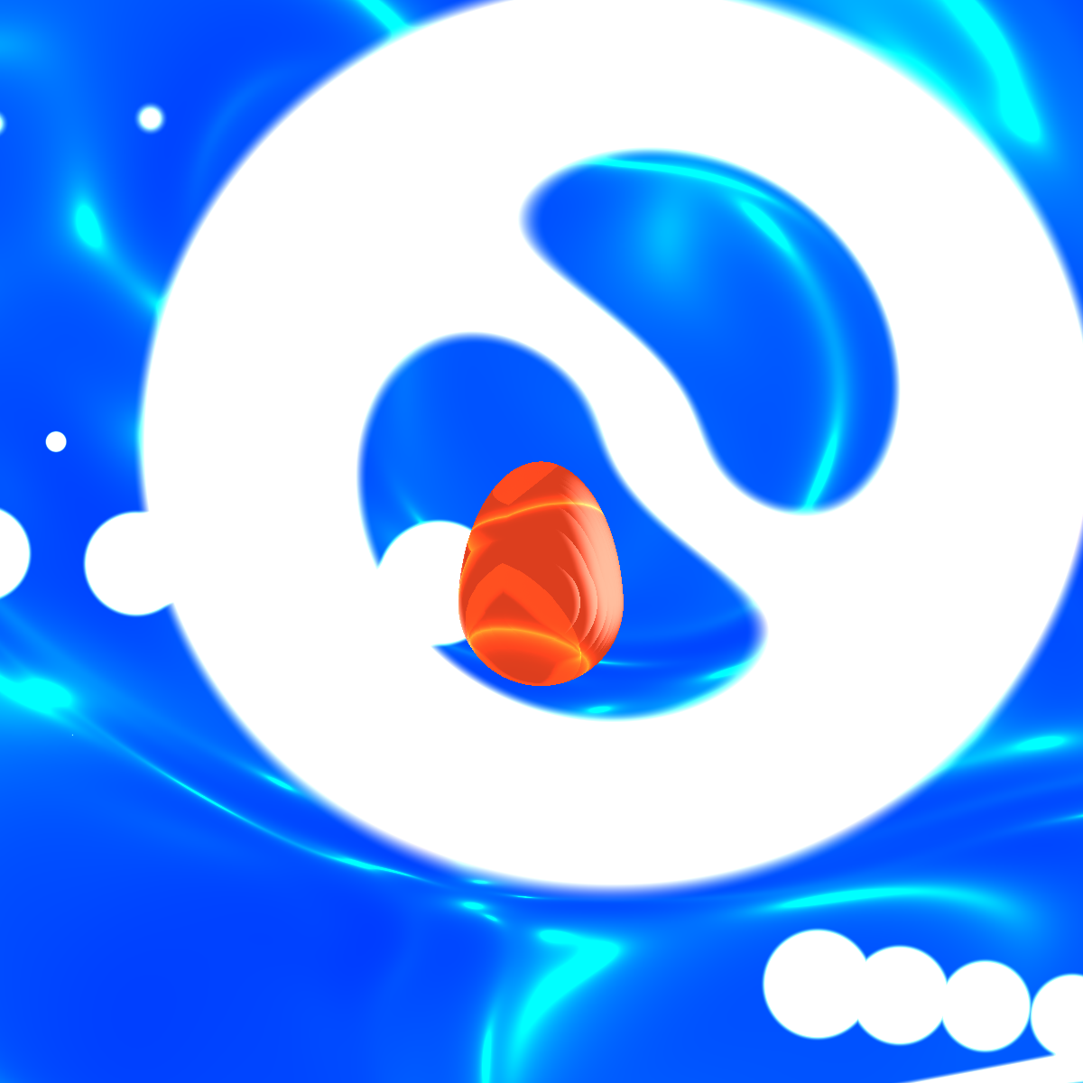 BLUE SERIES UNIVERSAL SPIRITUALITY #10 static token preview