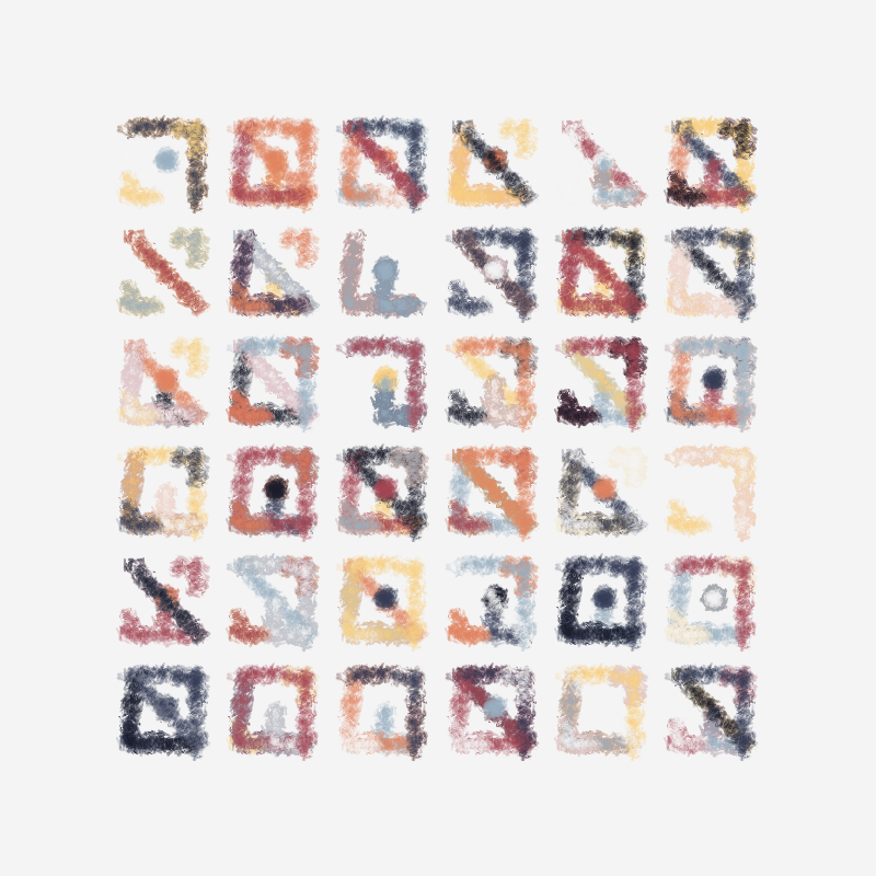 Calligraphic #42 static token preview
