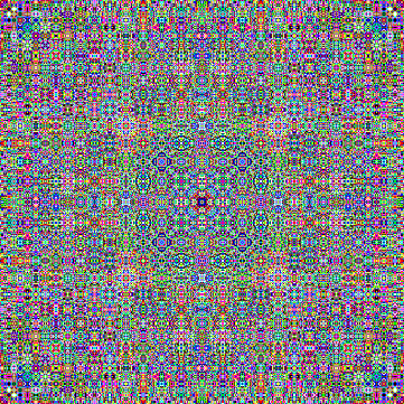 Kaleidoscopic Nexus #11 static token preview